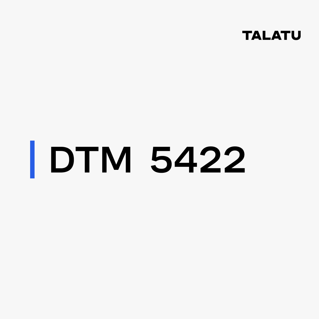 TALATU DTM 5422