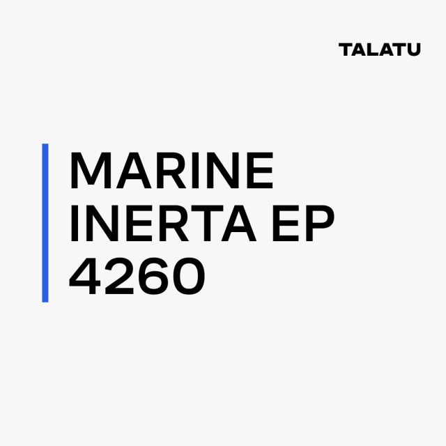 TALATU MARINE INERTA EP 4260